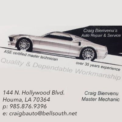 Craig Bienvenu Auto Repair