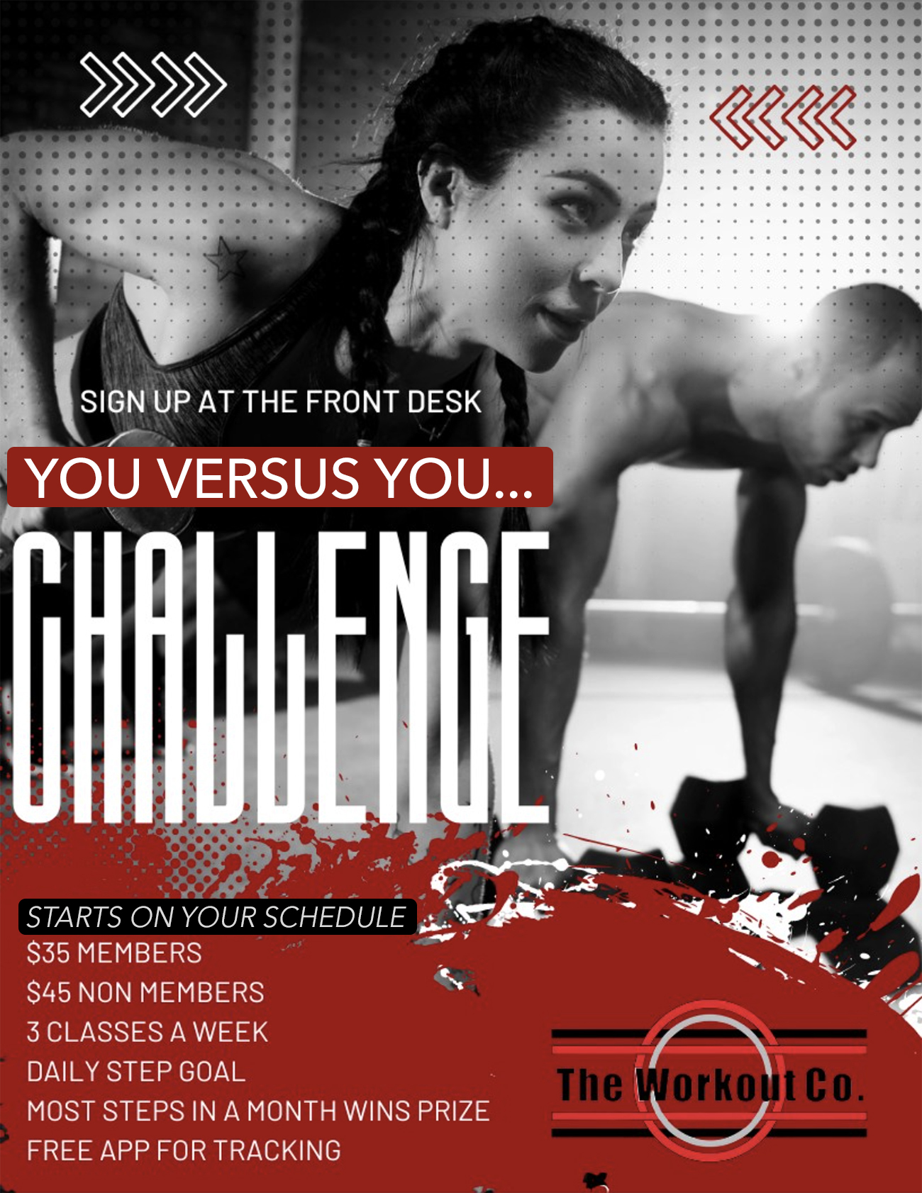 You Versus You 6-Week Fitness Challenge