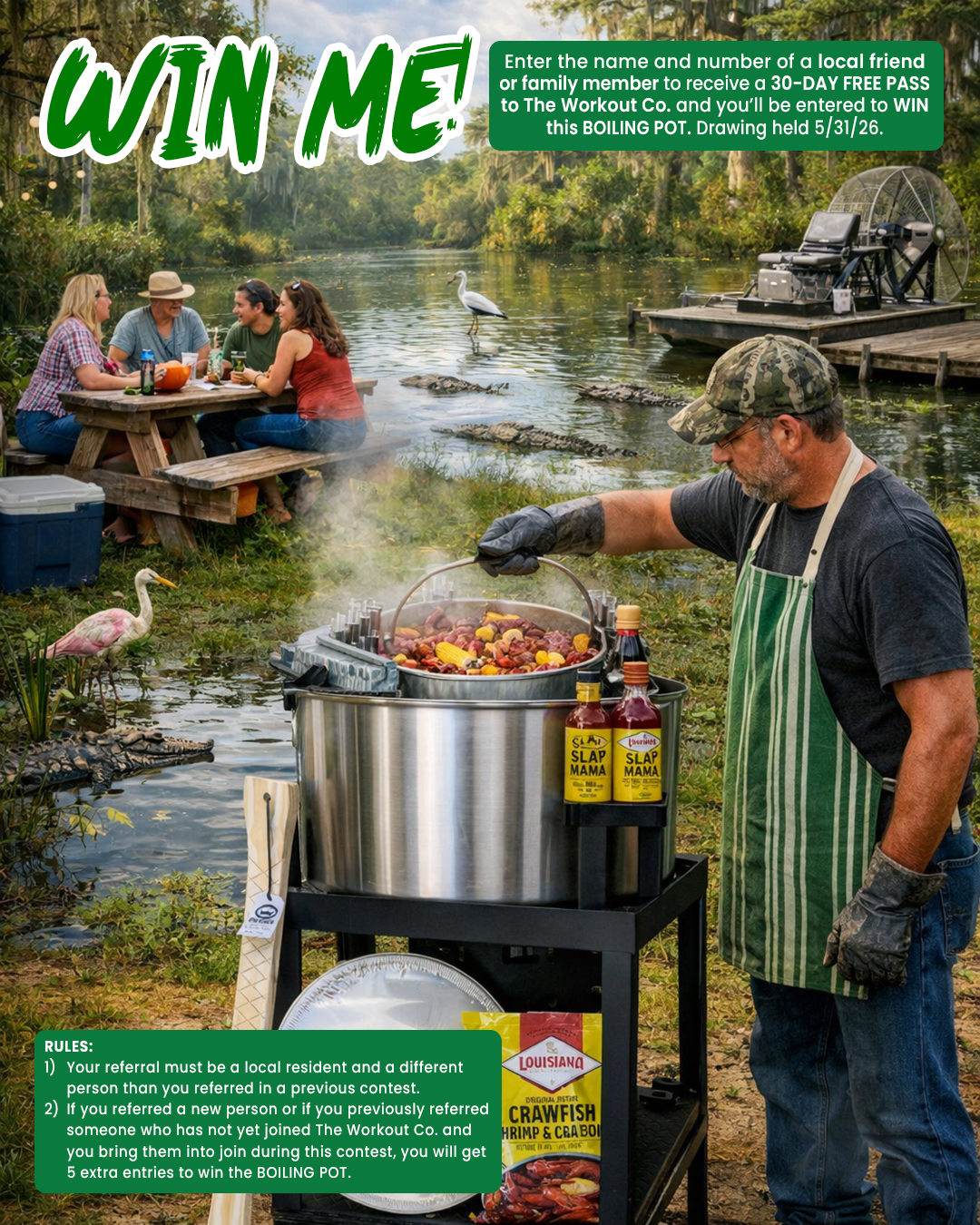 Boiling Pot Referral Promotion